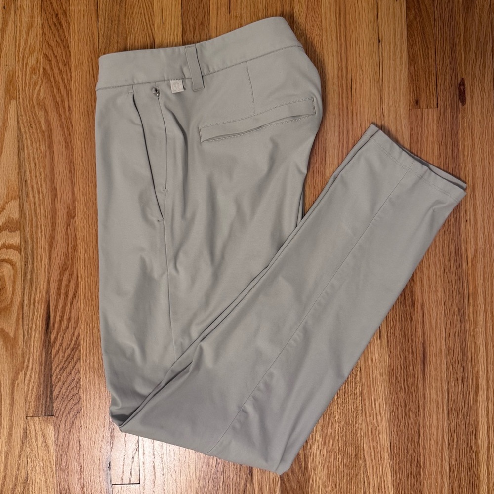 Lululemon Commission Slim-Fit Pant 32” L  Warpstream - Silverstone - 32” W